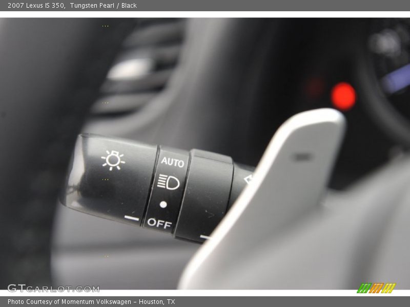 Tungsten Pearl / Black 2007 Lexus IS 350
