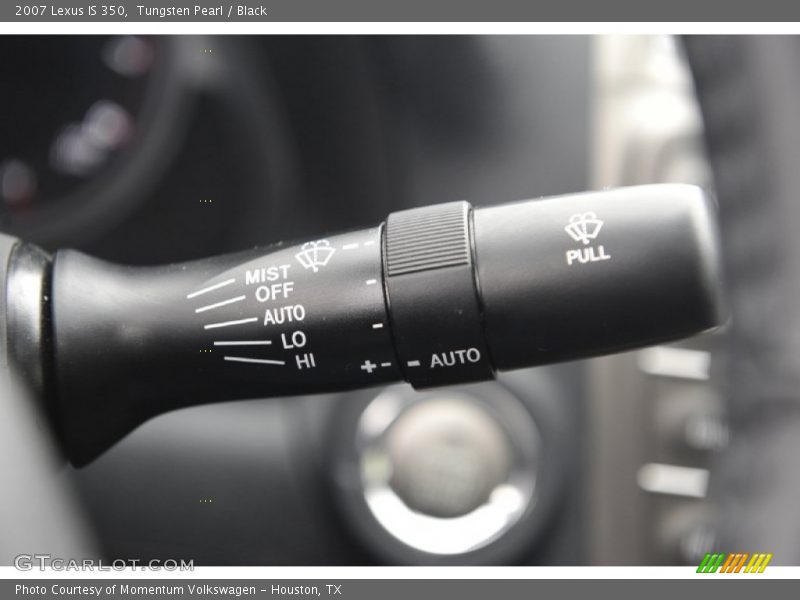 Tungsten Pearl / Black 2007 Lexus IS 350