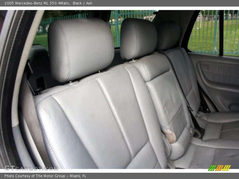 Black / Ash 2005 Mercedes-Benz ML 350 4Matic