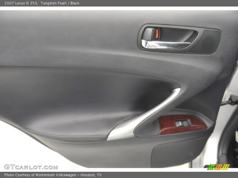 Tungsten Pearl / Black 2007 Lexus IS 350
