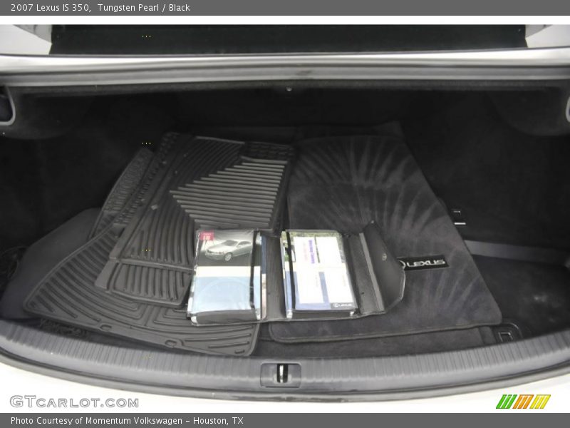 Tungsten Pearl / Black 2007 Lexus IS 350