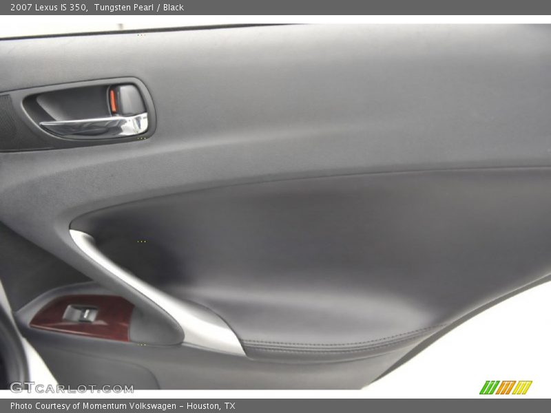 Tungsten Pearl / Black 2007 Lexus IS 350