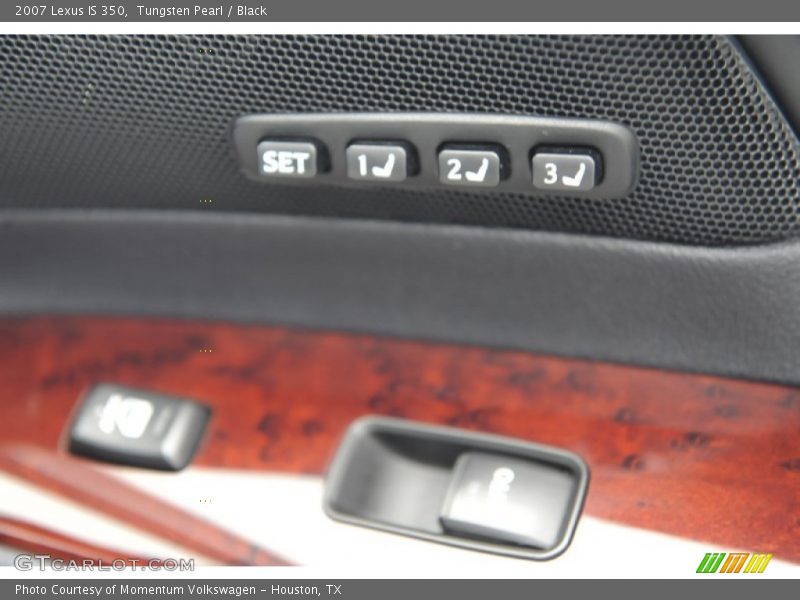Tungsten Pearl / Black 2007 Lexus IS 350