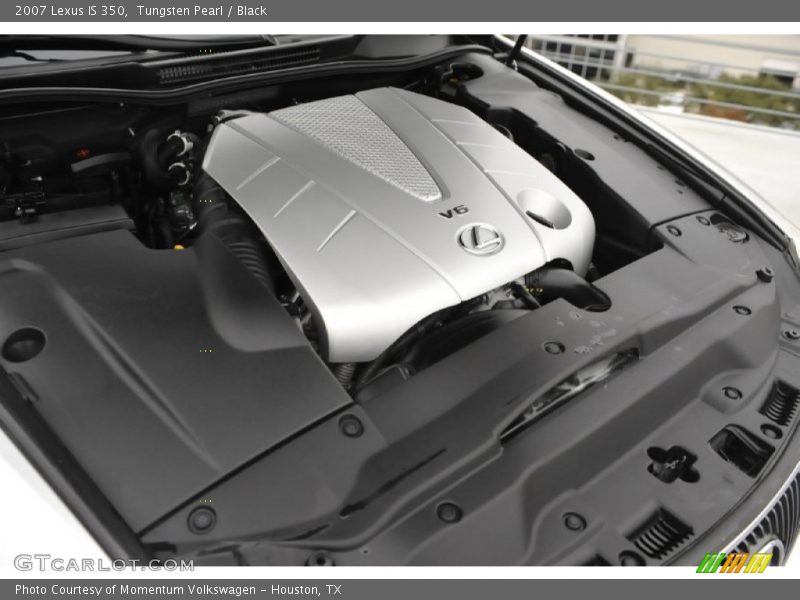 Tungsten Pearl / Black 2007 Lexus IS 350
