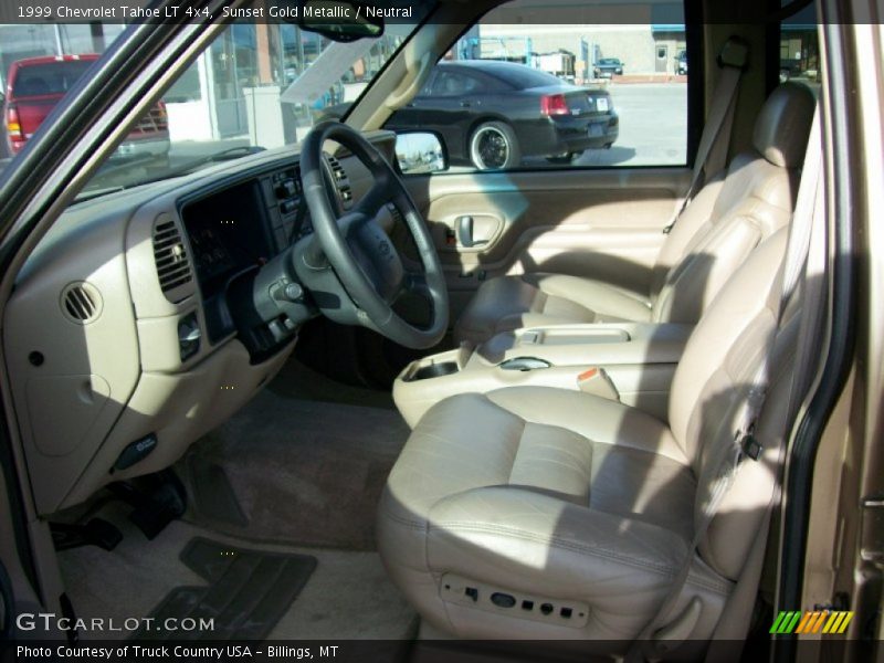 Sunset Gold Metallic / Neutral 1999 Chevrolet Tahoe LT 4x4