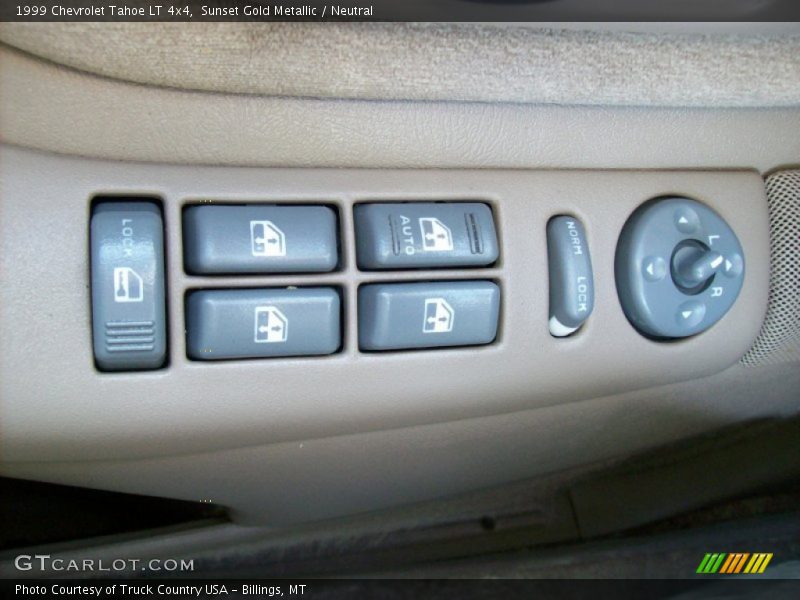 Sunset Gold Metallic / Neutral 1999 Chevrolet Tahoe LT 4x4