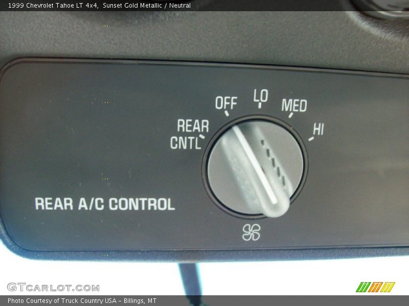 Sunset Gold Metallic / Neutral 1999 Chevrolet Tahoe LT 4x4