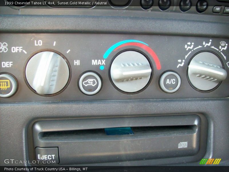 Sunset Gold Metallic / Neutral 1999 Chevrolet Tahoe LT 4x4
