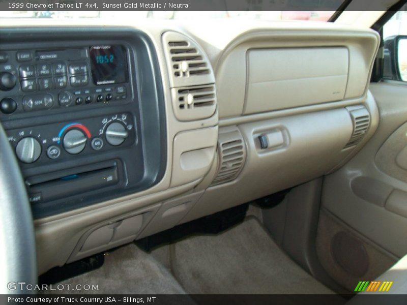 Sunset Gold Metallic / Neutral 1999 Chevrolet Tahoe LT 4x4