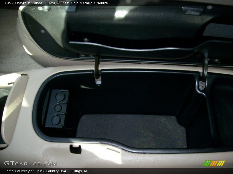 Sunset Gold Metallic / Neutral 1999 Chevrolet Tahoe LT 4x4