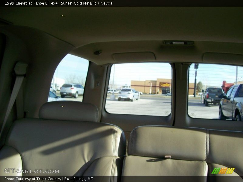 Sunset Gold Metallic / Neutral 1999 Chevrolet Tahoe LT 4x4