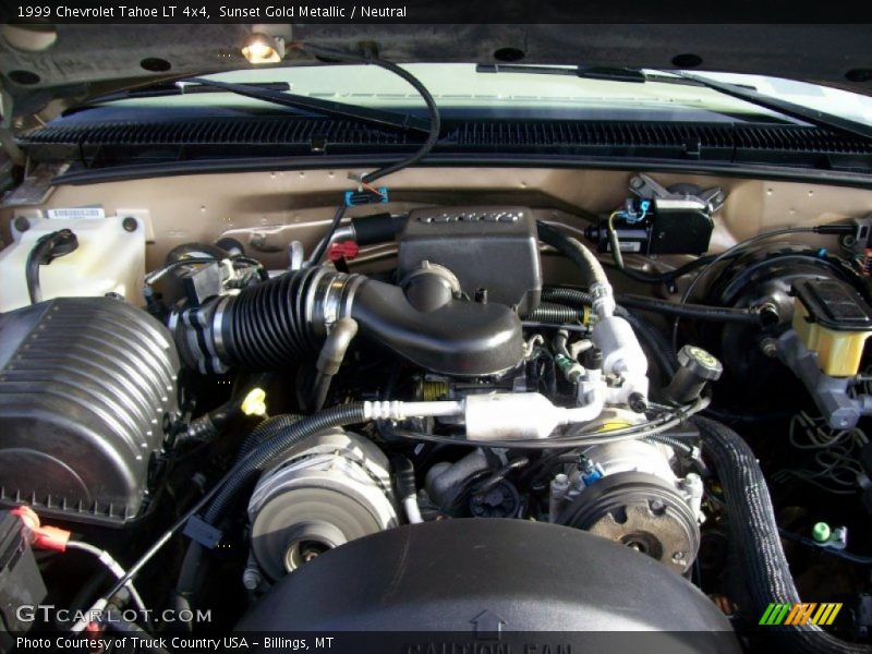 Sunset Gold Metallic / Neutral 1999 Chevrolet Tahoe LT 4x4