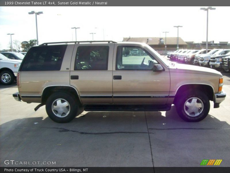 Sunset Gold Metallic / Neutral 1999 Chevrolet Tahoe LT 4x4