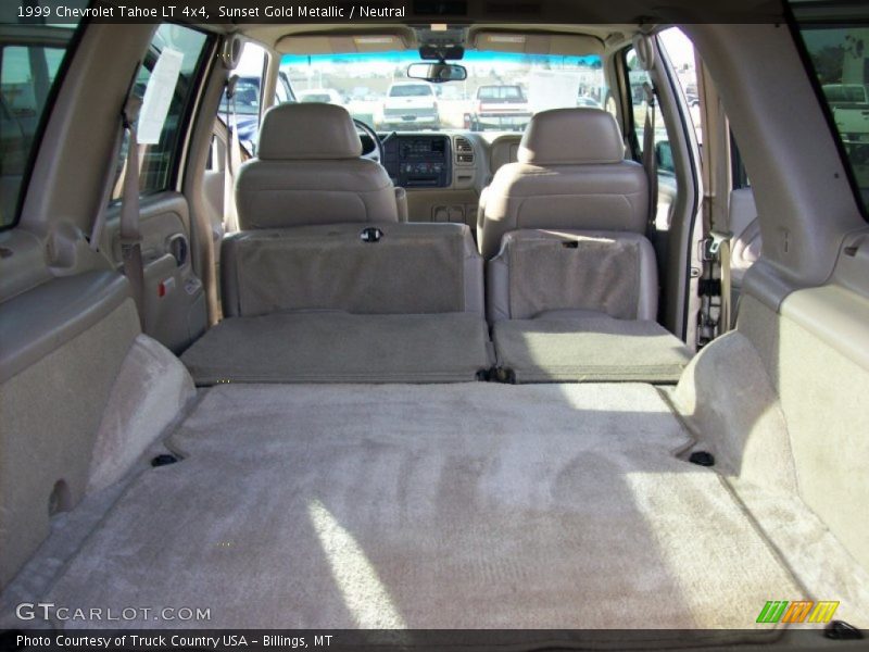 Sunset Gold Metallic / Neutral 1999 Chevrolet Tahoe LT 4x4