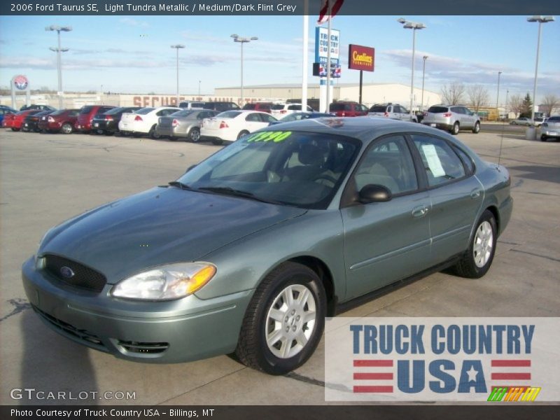 Light Tundra Metallic / Medium/Dark Flint Grey 2006 Ford Taurus SE