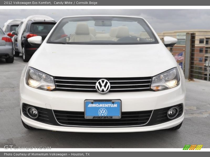 Candy White / Cornsilk Beige 2012 Volkswagen Eos Komfort