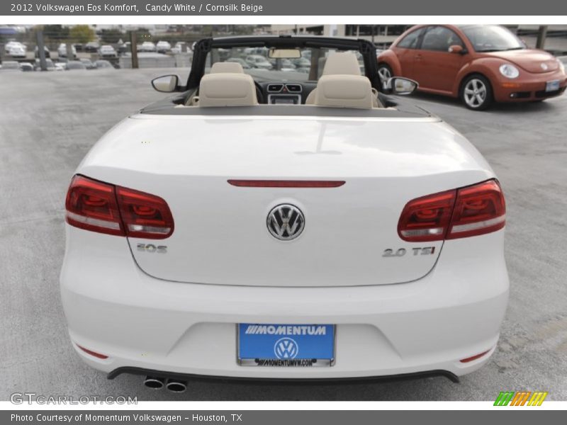 Candy White / Cornsilk Beige 2012 Volkswagen Eos Komfort