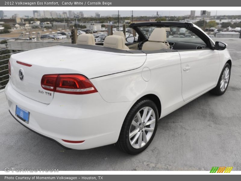 Candy White / Cornsilk Beige 2012 Volkswagen Eos Komfort