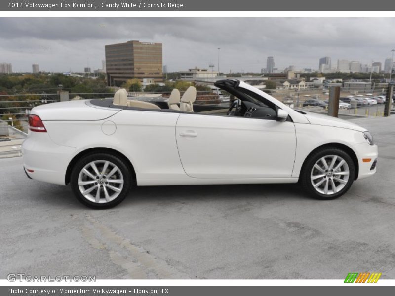 Candy White / Cornsilk Beige 2012 Volkswagen Eos Komfort