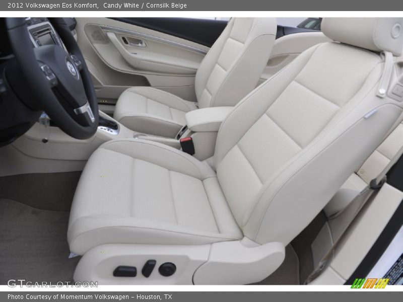 Candy White / Cornsilk Beige 2012 Volkswagen Eos Komfort