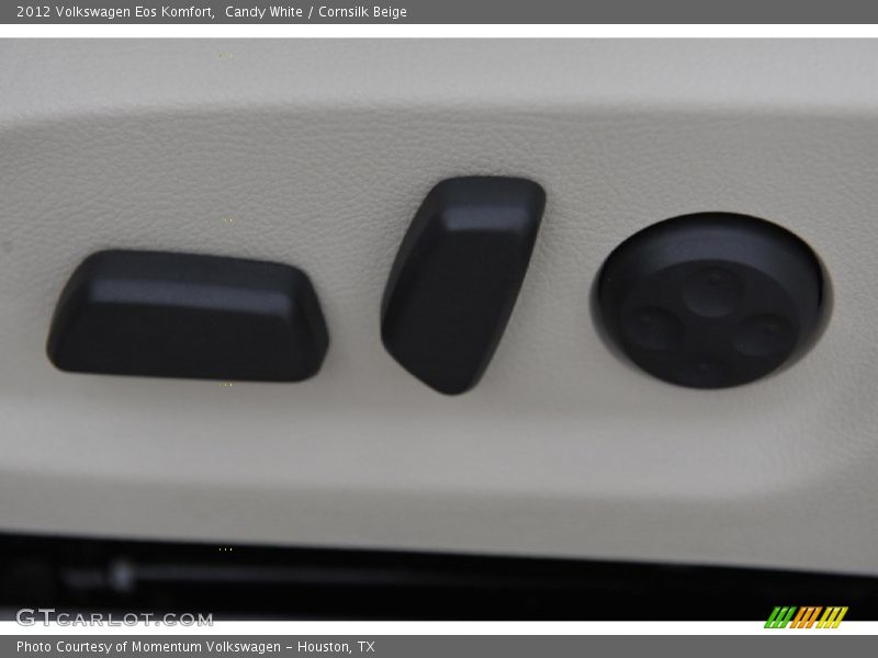 Candy White / Cornsilk Beige 2012 Volkswagen Eos Komfort