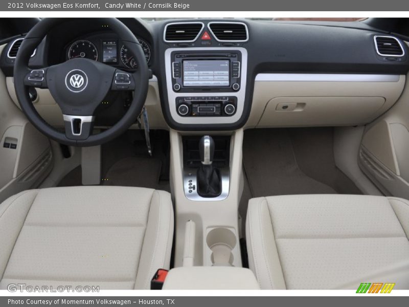 Candy White / Cornsilk Beige 2012 Volkswagen Eos Komfort