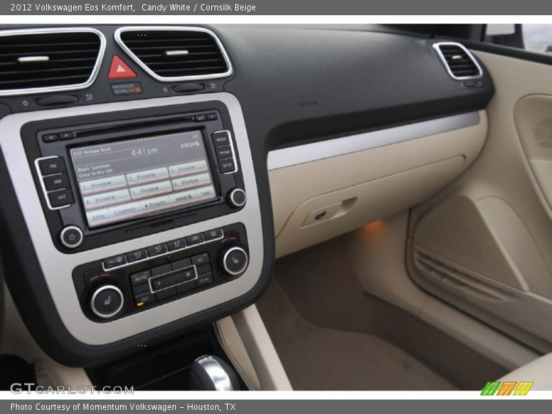 Candy White / Cornsilk Beige 2012 Volkswagen Eos Komfort