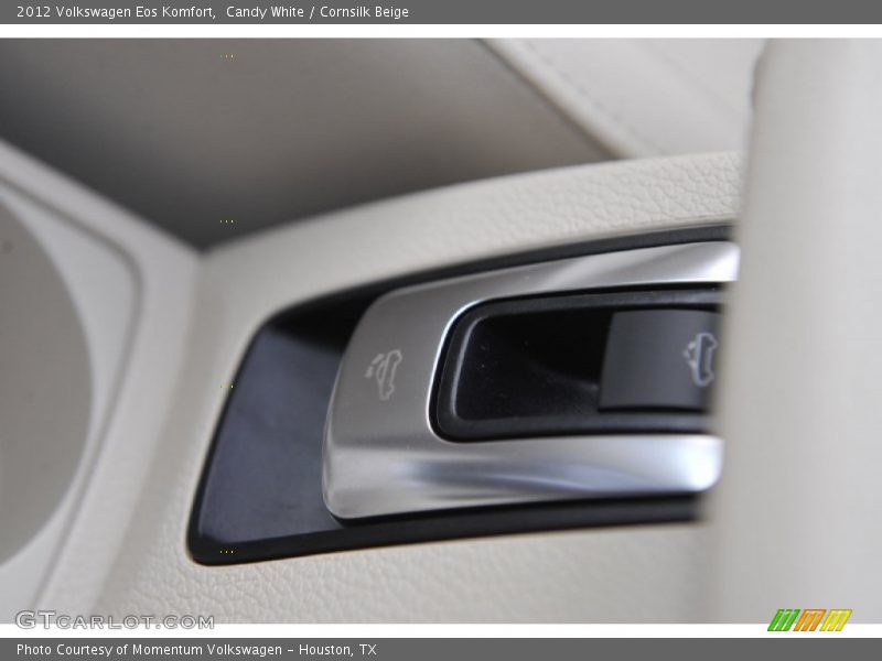 Candy White / Cornsilk Beige 2012 Volkswagen Eos Komfort