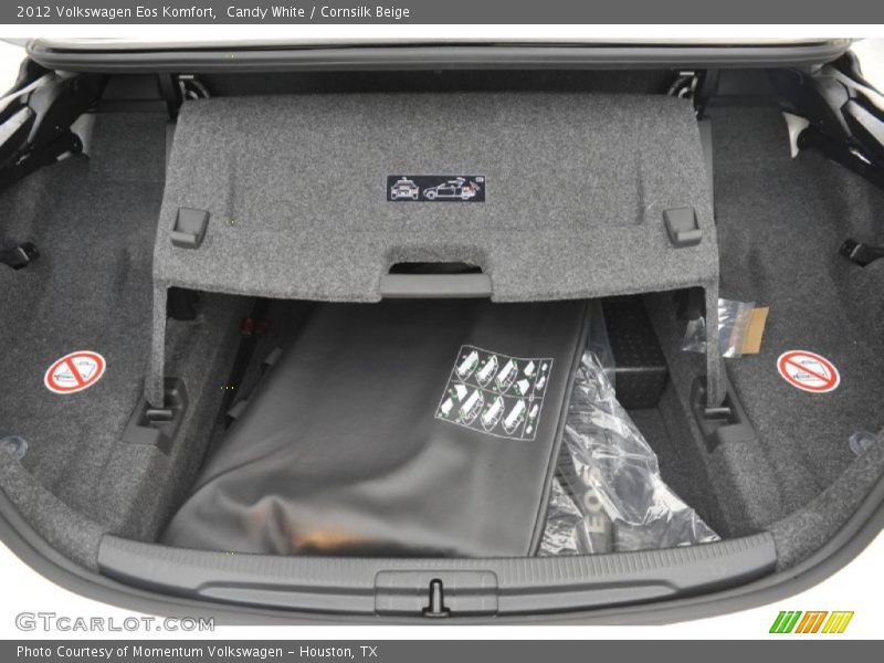 Candy White / Cornsilk Beige 2012 Volkswagen Eos Komfort