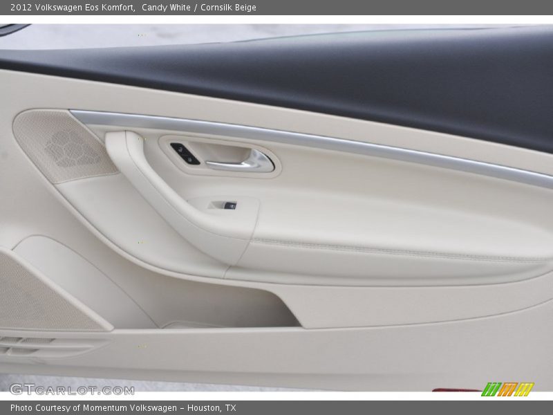 Candy White / Cornsilk Beige 2012 Volkswagen Eos Komfort