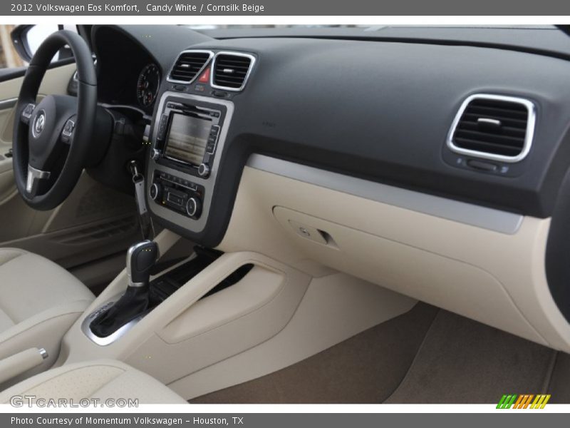 Candy White / Cornsilk Beige 2012 Volkswagen Eos Komfort