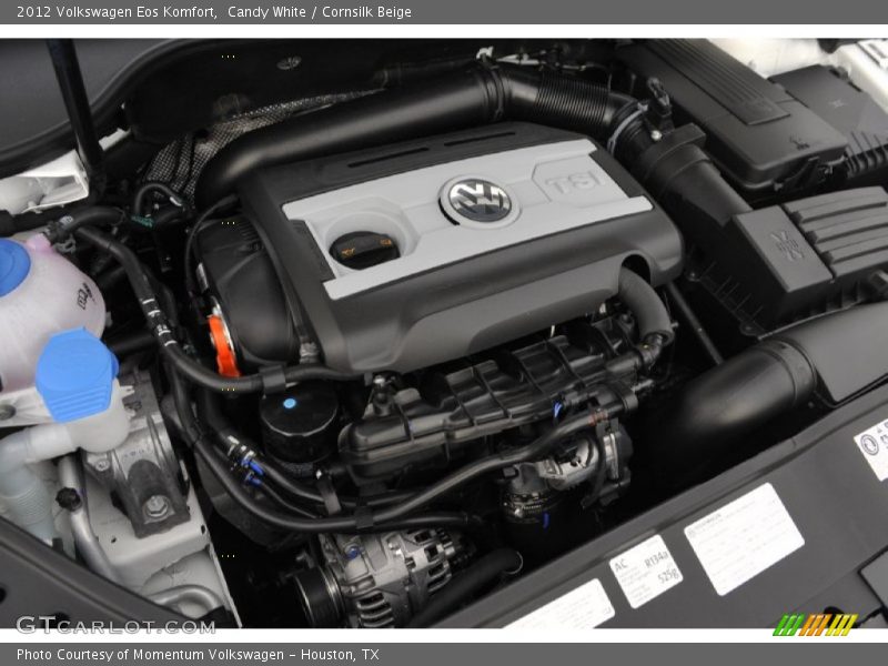 Candy White / Cornsilk Beige 2012 Volkswagen Eos Komfort