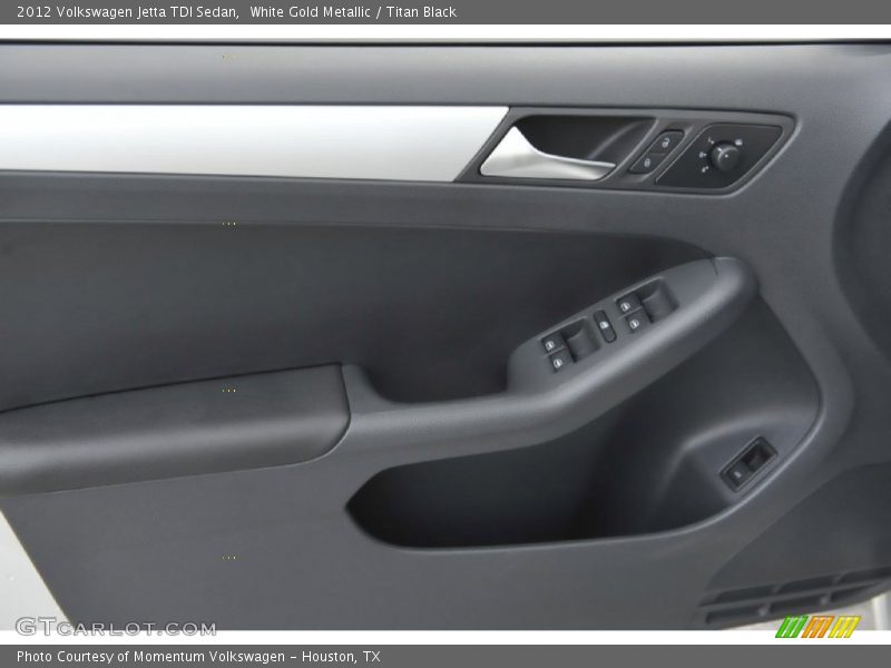 White Gold Metallic / Titan Black 2012 Volkswagen Jetta TDI Sedan