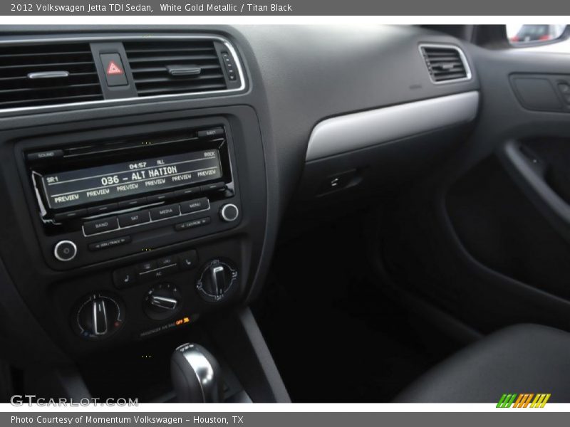 White Gold Metallic / Titan Black 2012 Volkswagen Jetta TDI Sedan