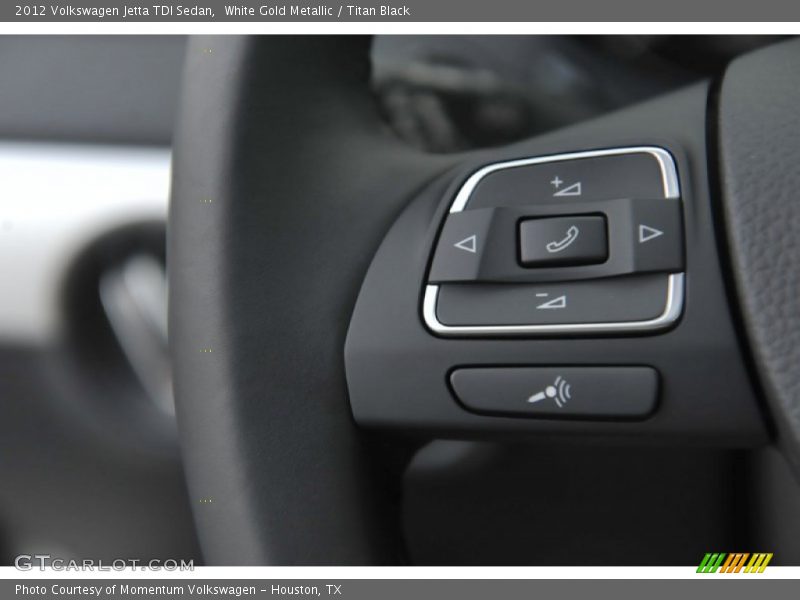 White Gold Metallic / Titan Black 2012 Volkswagen Jetta TDI Sedan