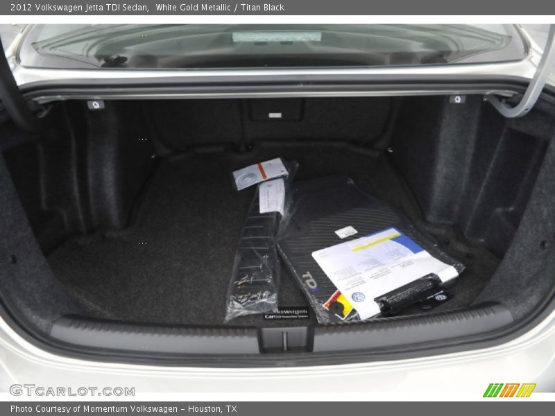 White Gold Metallic / Titan Black 2012 Volkswagen Jetta TDI Sedan
