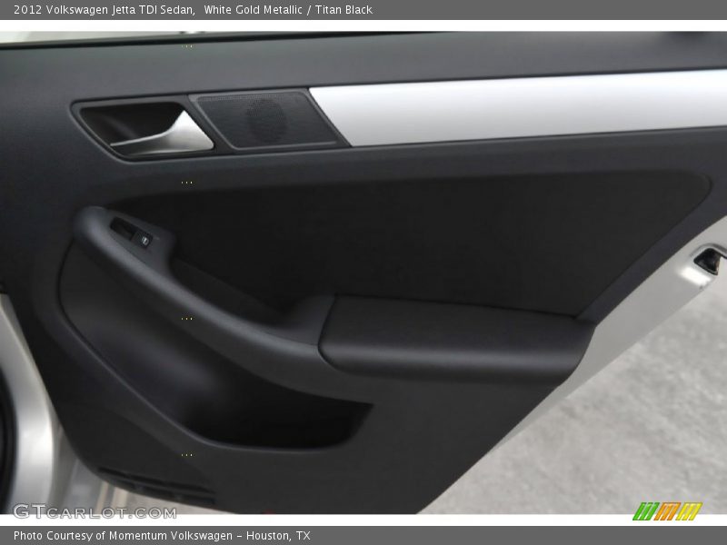 White Gold Metallic / Titan Black 2012 Volkswagen Jetta TDI Sedan