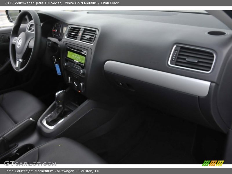 White Gold Metallic / Titan Black 2012 Volkswagen Jetta TDI Sedan