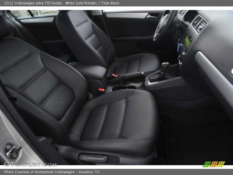 White Gold Metallic / Titan Black 2012 Volkswagen Jetta TDI Sedan