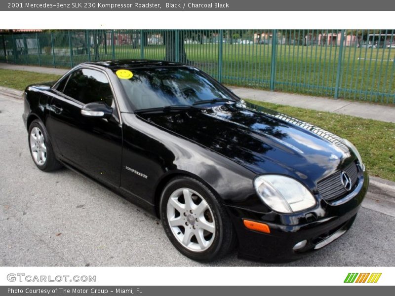 Front 3/4 View of 2001 SLK 230 Kompressor Roadster