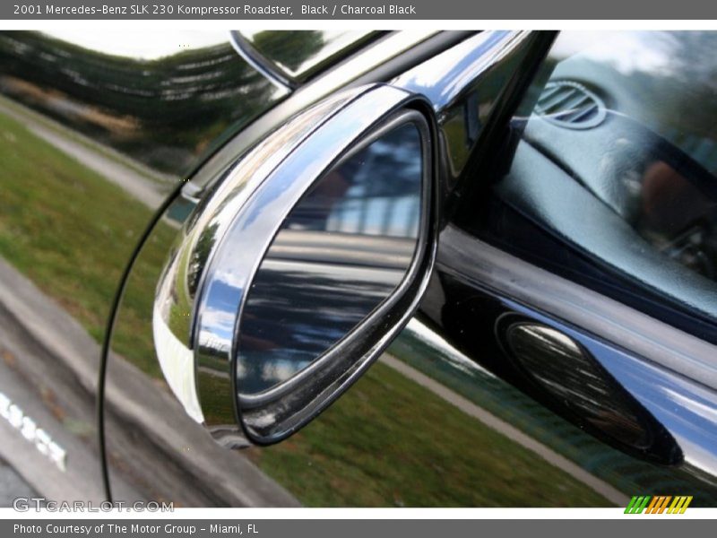 Black / Charcoal Black 2001 Mercedes-Benz SLK 230 Kompressor Roadster