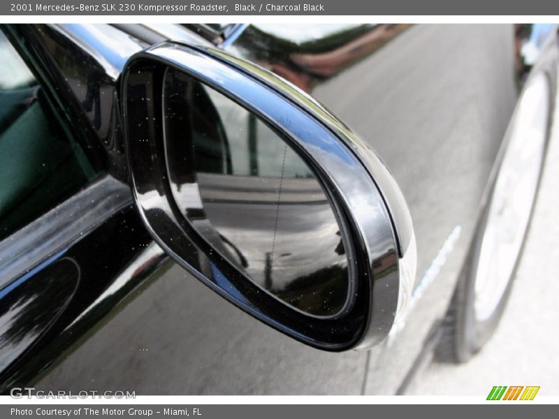 Black / Charcoal Black 2001 Mercedes-Benz SLK 230 Kompressor Roadster