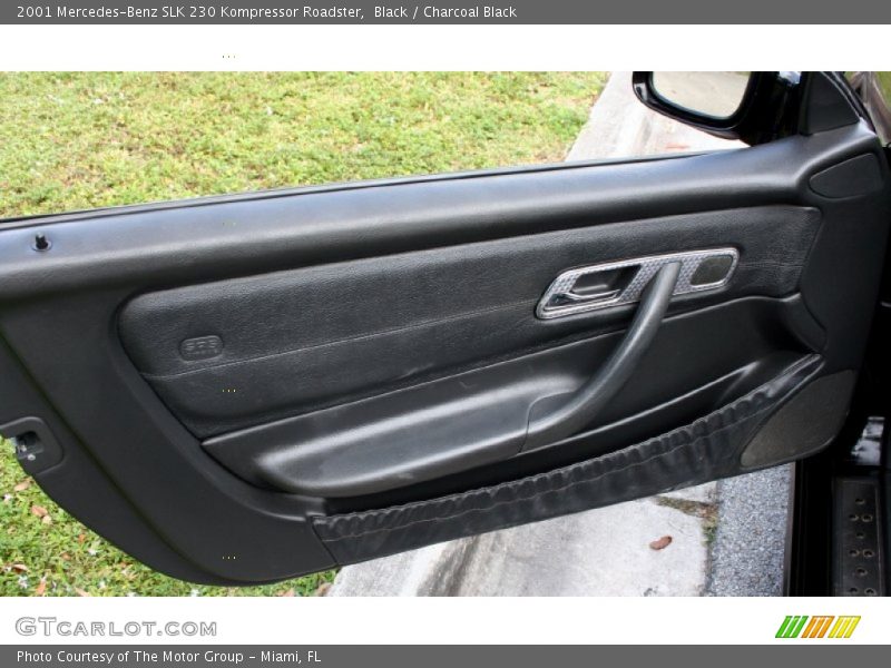 Black / Charcoal Black 2001 Mercedes-Benz SLK 230 Kompressor Roadster