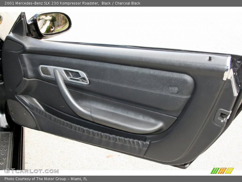 Black / Charcoal Black 2001 Mercedes-Benz SLK 230 Kompressor Roadster