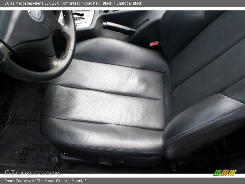 Black / Charcoal Black 2001 Mercedes-Benz SLK 230 Kompressor Roadster