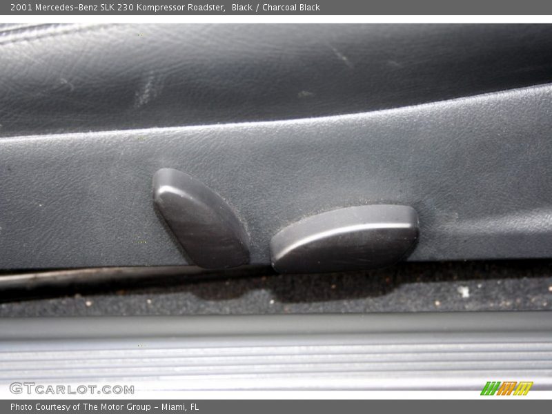 Black / Charcoal Black 2001 Mercedes-Benz SLK 230 Kompressor Roadster