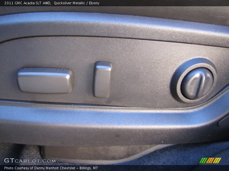 Quicksilver Metallic / Ebony 2011 GMC Acadia SLT AWD