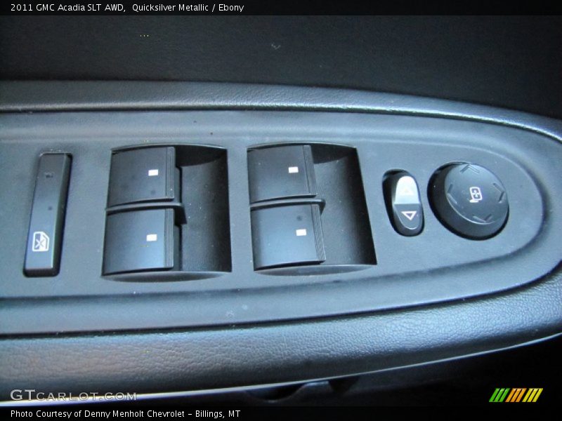 Quicksilver Metallic / Ebony 2011 GMC Acadia SLT AWD
