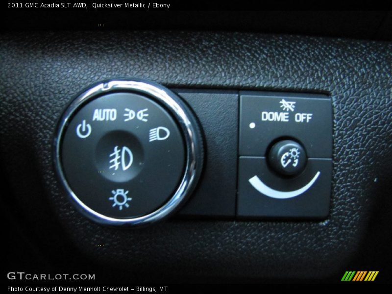 Quicksilver Metallic / Ebony 2011 GMC Acadia SLT AWD