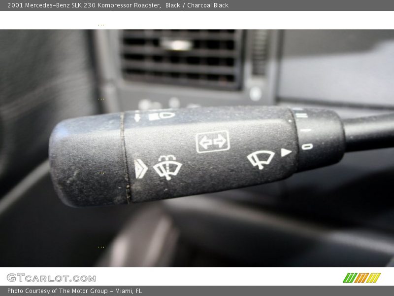 Black / Charcoal Black 2001 Mercedes-Benz SLK 230 Kompressor Roadster